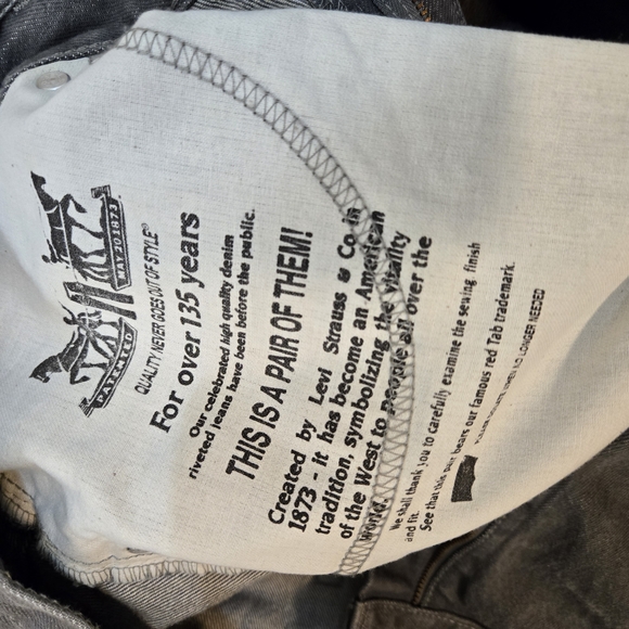 Levi's Gray Denim Shorts for Men - Picture 4 of 8